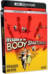 Invasion of the Body Snatchers (1956) (4K+Blu-ray) Kino Lorber (Slip)