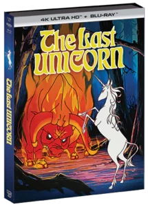 The Last Unicorn (4k+Blu-ray) Shout Kids (Slip)