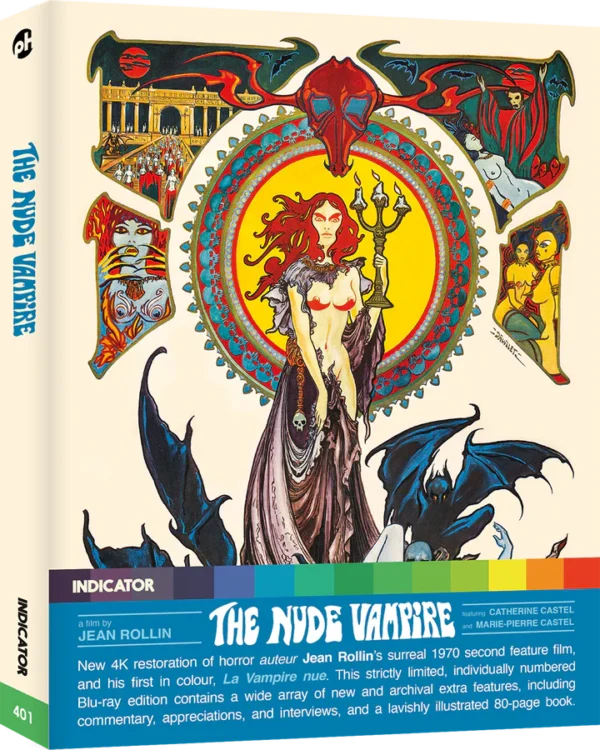 The Nude Vampire Blu Ray Indicator Limited Edition Play Music Dvds